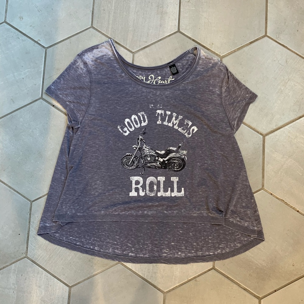New with out tags Woman’s motorcycle T size Large